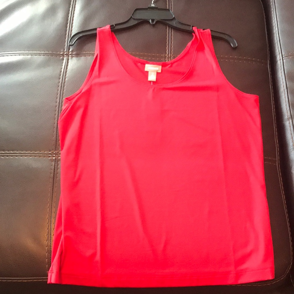 Red Chico’s tank top